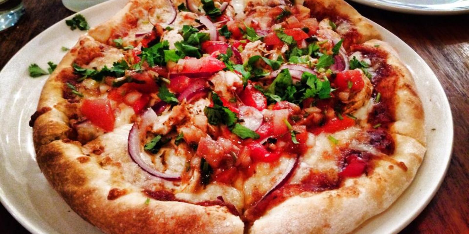 Firehouse Rotisserie Hickory BBQ Chicken Pizza