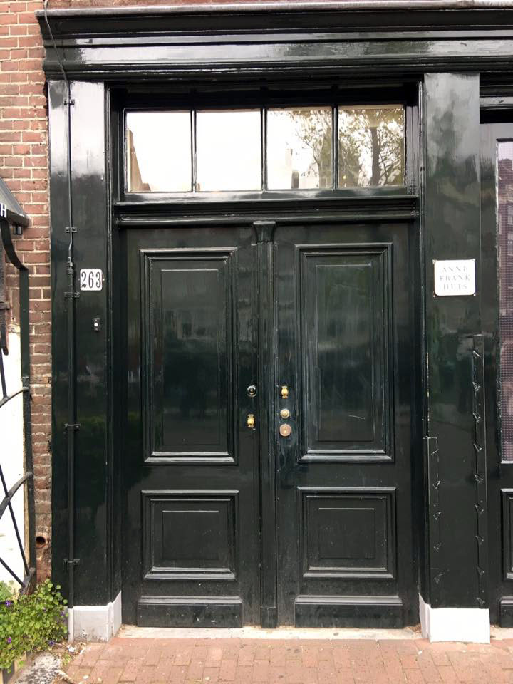 Anne Frank House 263 Building Entrance Anne Frank House 263 Building Entrance