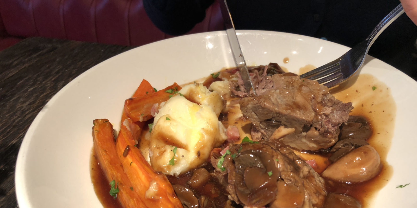 Boeuf bourguignon Enjoying French Food 1920