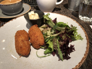 Duck Croquettes Plate