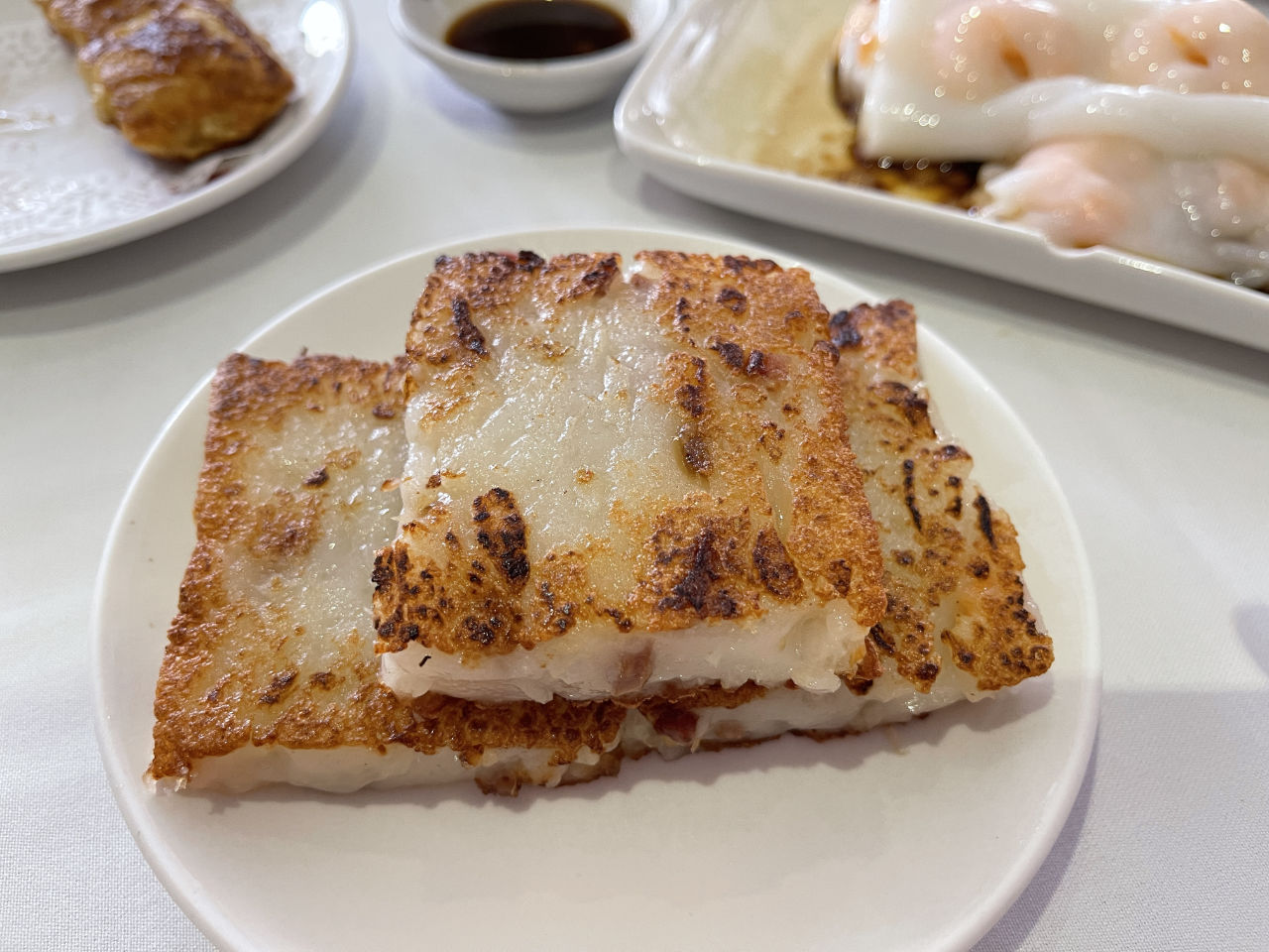 Grilled Turnip Cake