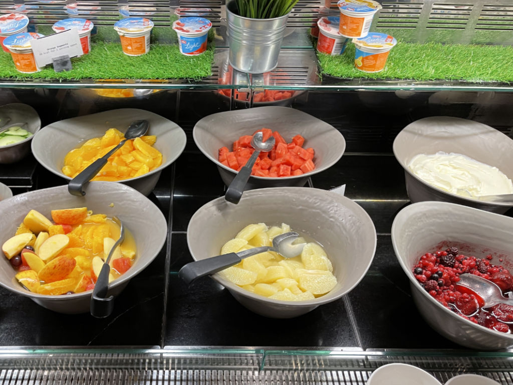 Breakfast Fruit Salad and Yogurt Bar