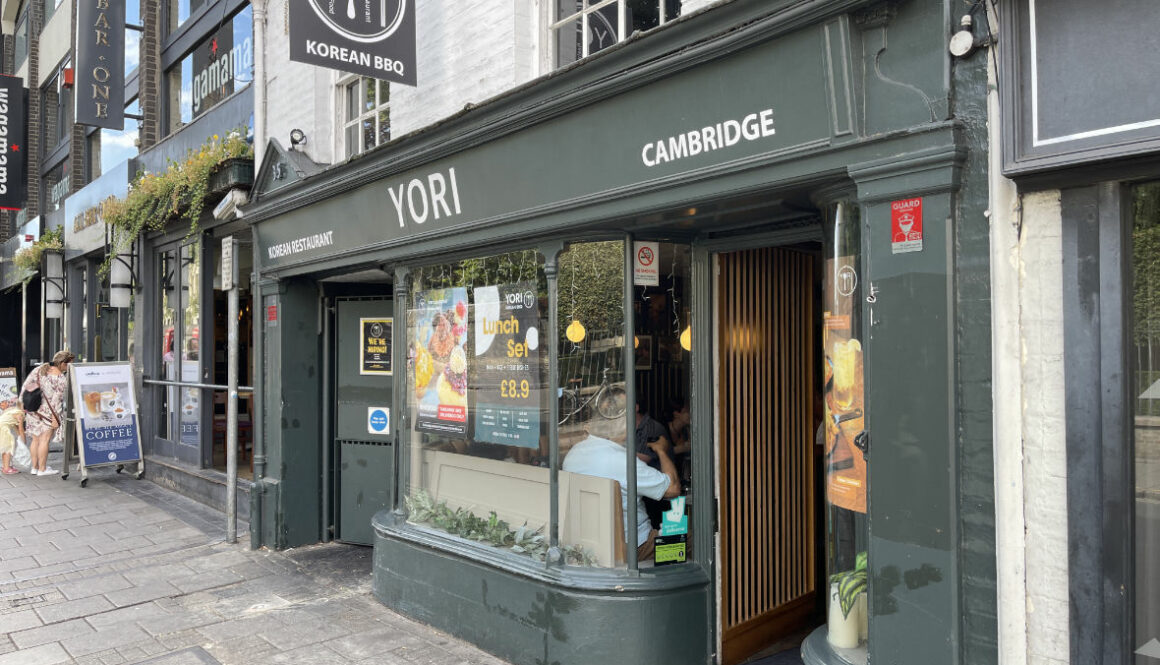 Yori Cambridge on St Andrews Street