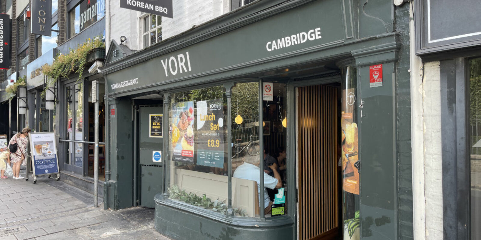 Yori Cambridge on St Andrews Street
