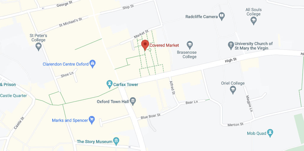 Covered Market Entrances Map