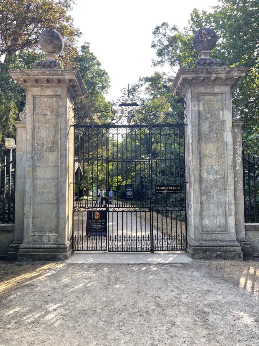 Clare College Gate