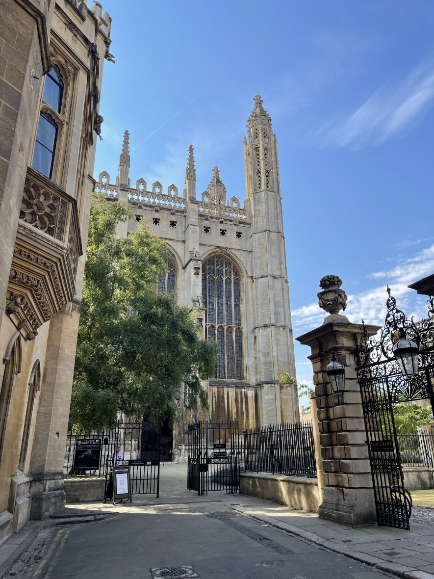 Kings College Chapel Trinity Lane Entrance