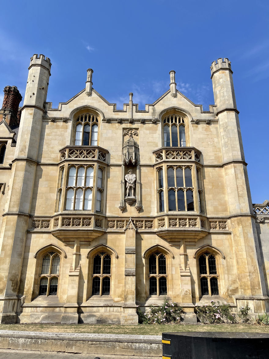 King Henry VIII Statue Wilkins Building