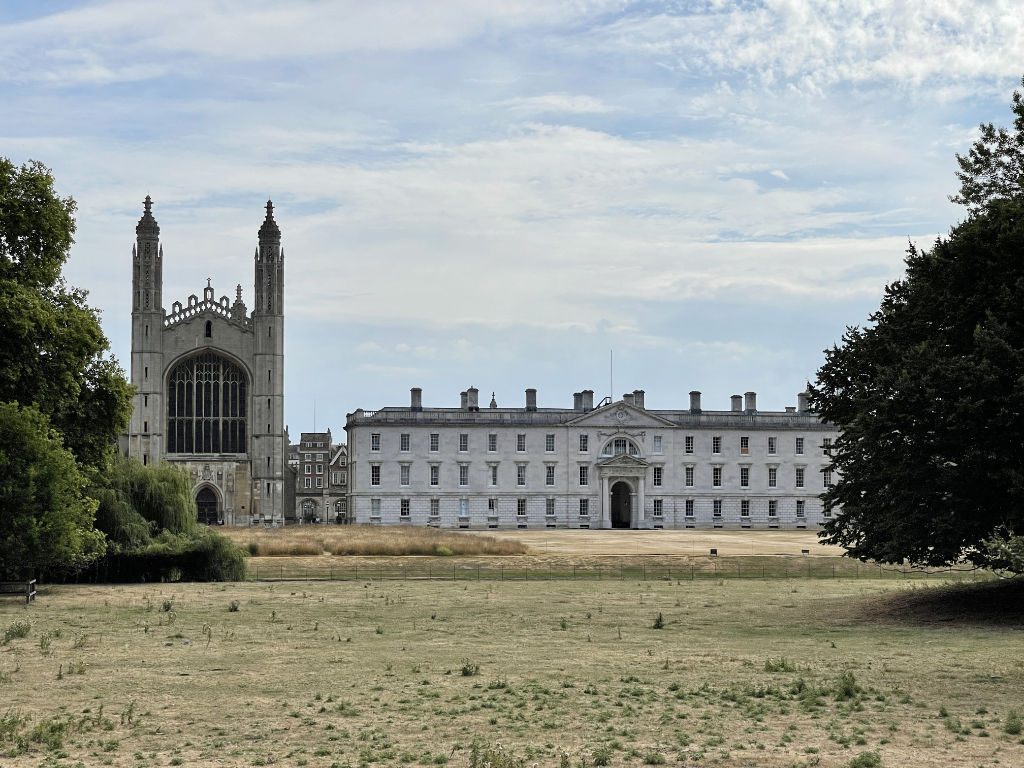 King's College Chapel Gibb's Building from The Backs King's College Chapel Gibb's Building from The Backs