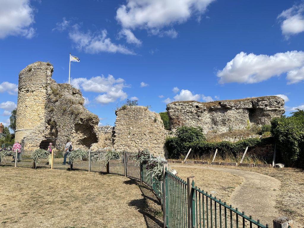 Bungay Castle Side