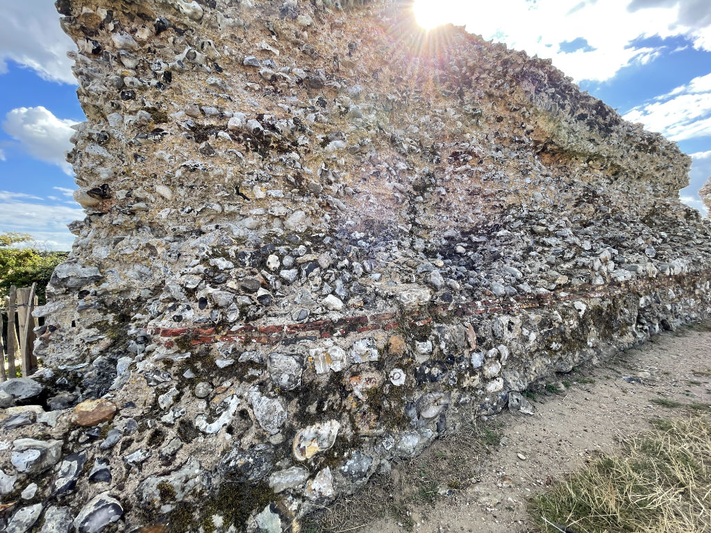 Burgh Castle South Wall