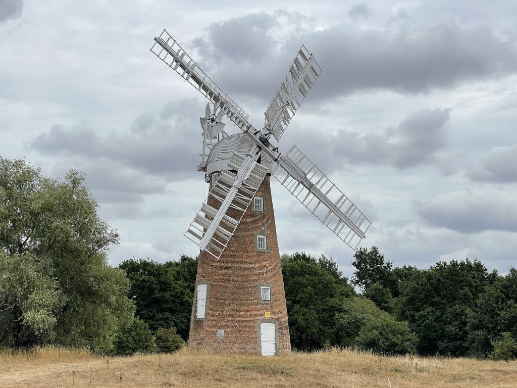 Windmill Landscape Zoom