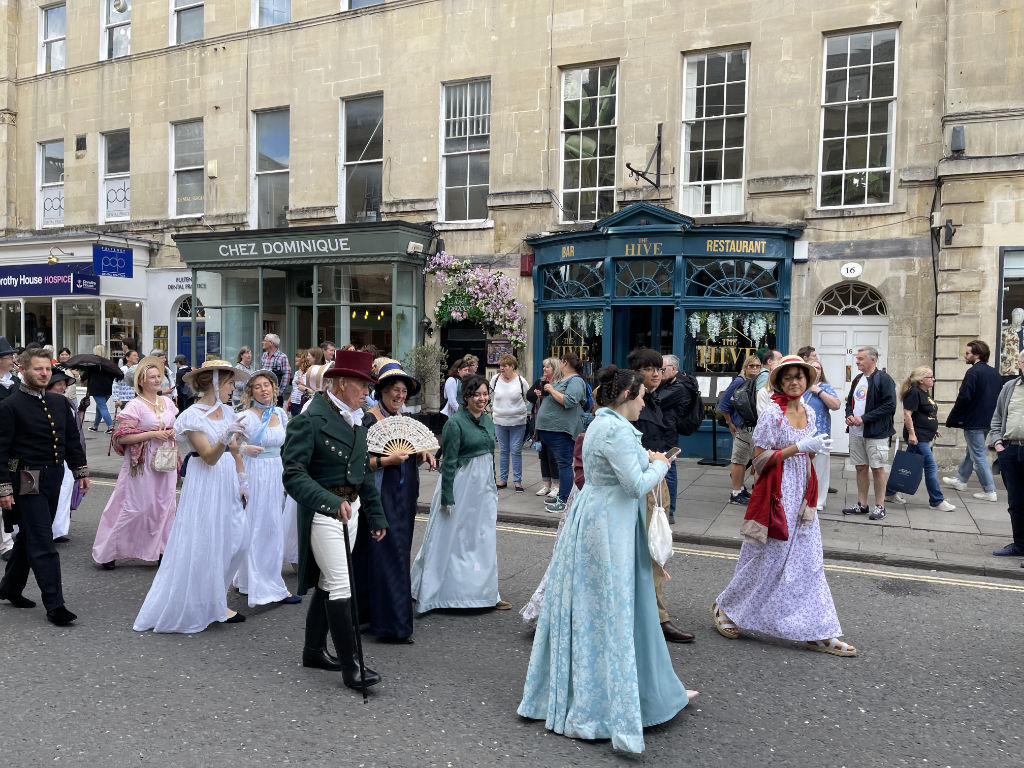 Jane Austen Festival on Great Pulteney Street
