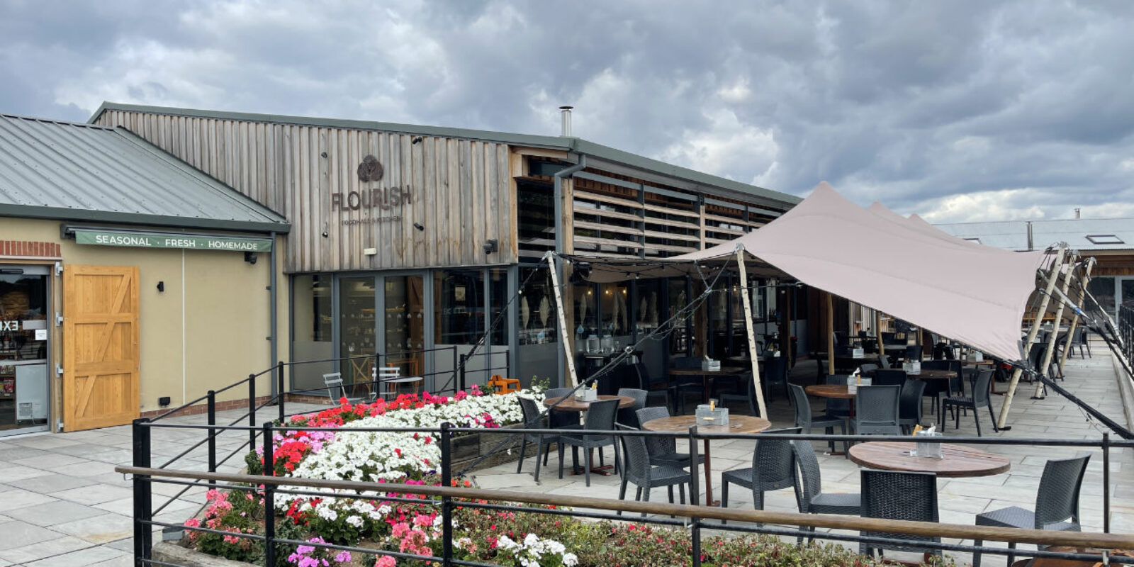 Flourish Foodhall and Kitchen Outside Seating