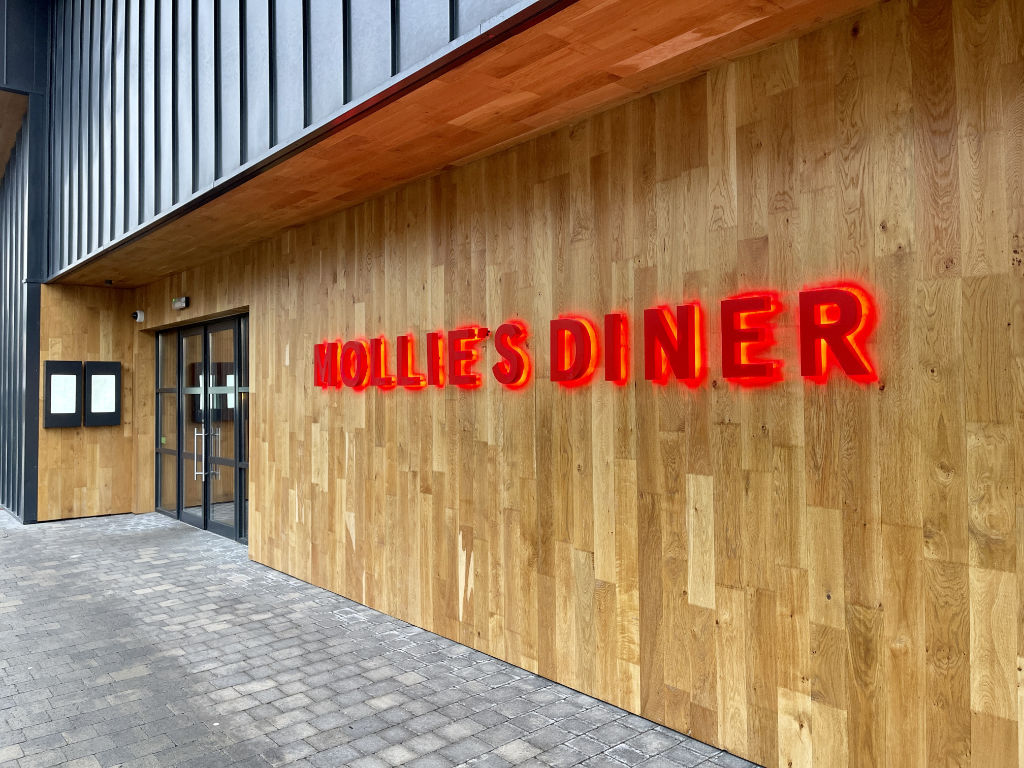 IMG_7456 Mollies Diner Entrance Mollies Diner Entrance