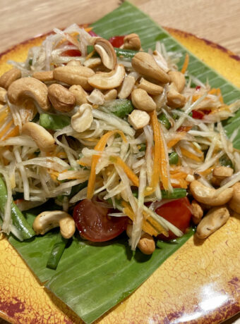 IMG_9818 Rosa Thai Papaya Salad