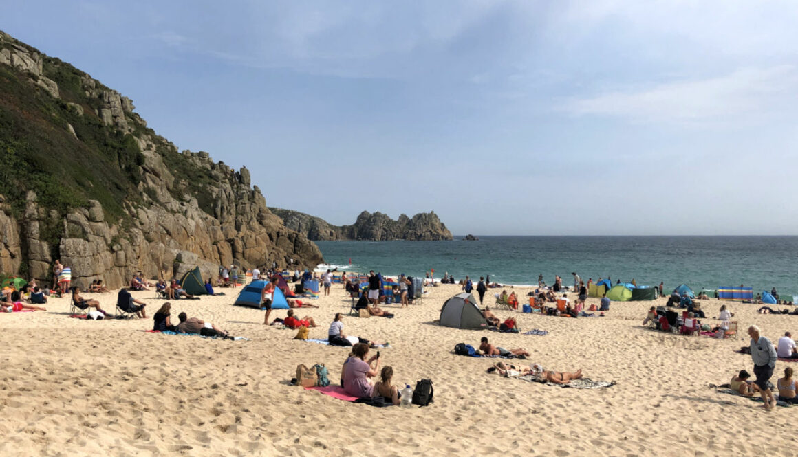 Porthcurno Beach