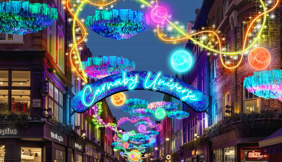 Carnaby Street Christmas Lights by TimeOut