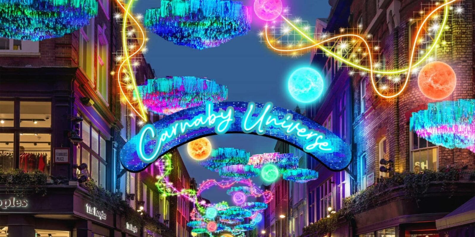 Carnaby Street Christmas Lights by TimeOut