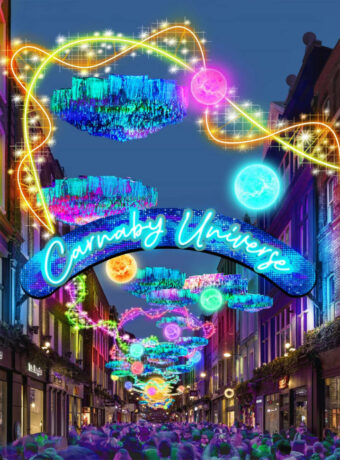 Carnaby Street Christmas Lights by TimeOut