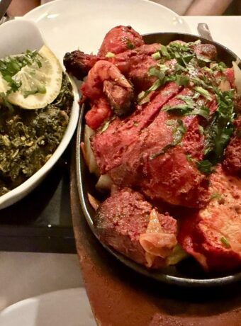 River Spice BoA_0754 Mixed Grill and Sag Bhaji